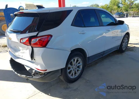 2020 Chevrolet Equinox Fwd Ls из США, поврежденный, VIN 3GNAXHEV2LS553711